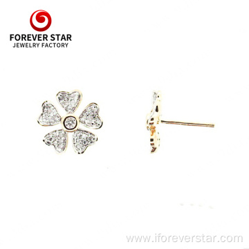 Jewelry Wholesale Fashion Light Weight Gold Earring